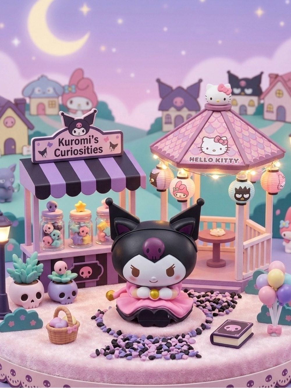 Cute Sanrio Kuromi Pink & Black Special Cardcaptor Sakura Collaboration